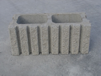 Blocco scanalato splittato 20x20x50