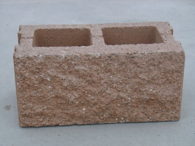 Blocco splittato colorato 20x20x40