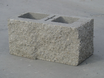 Blocco splittato di testa bifaccia esterno 20x20x40